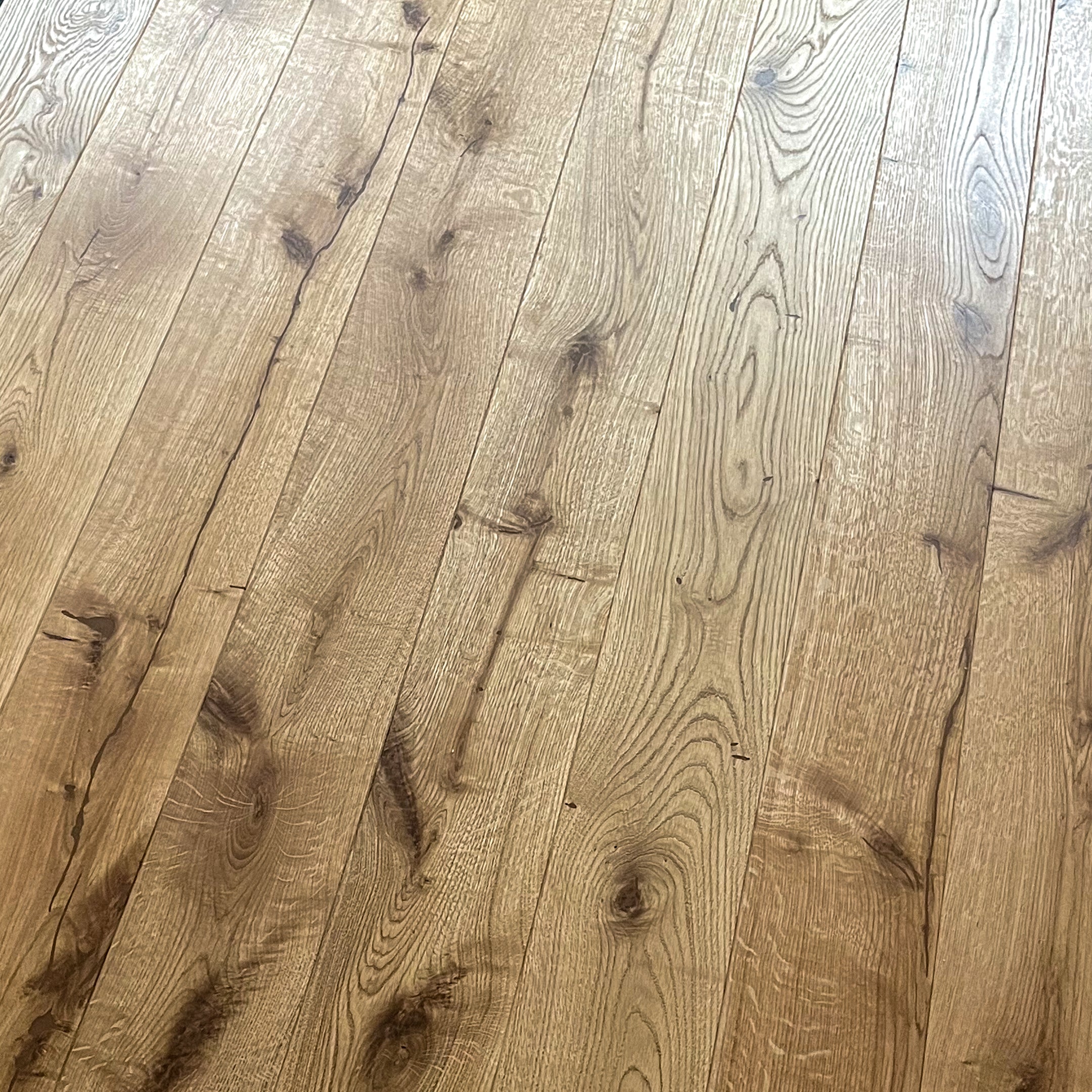 Deska podłogowa 3- Warstwowa dąb kolor Naturalny klasa rustic 15 / 160 / 1600-2000 mm