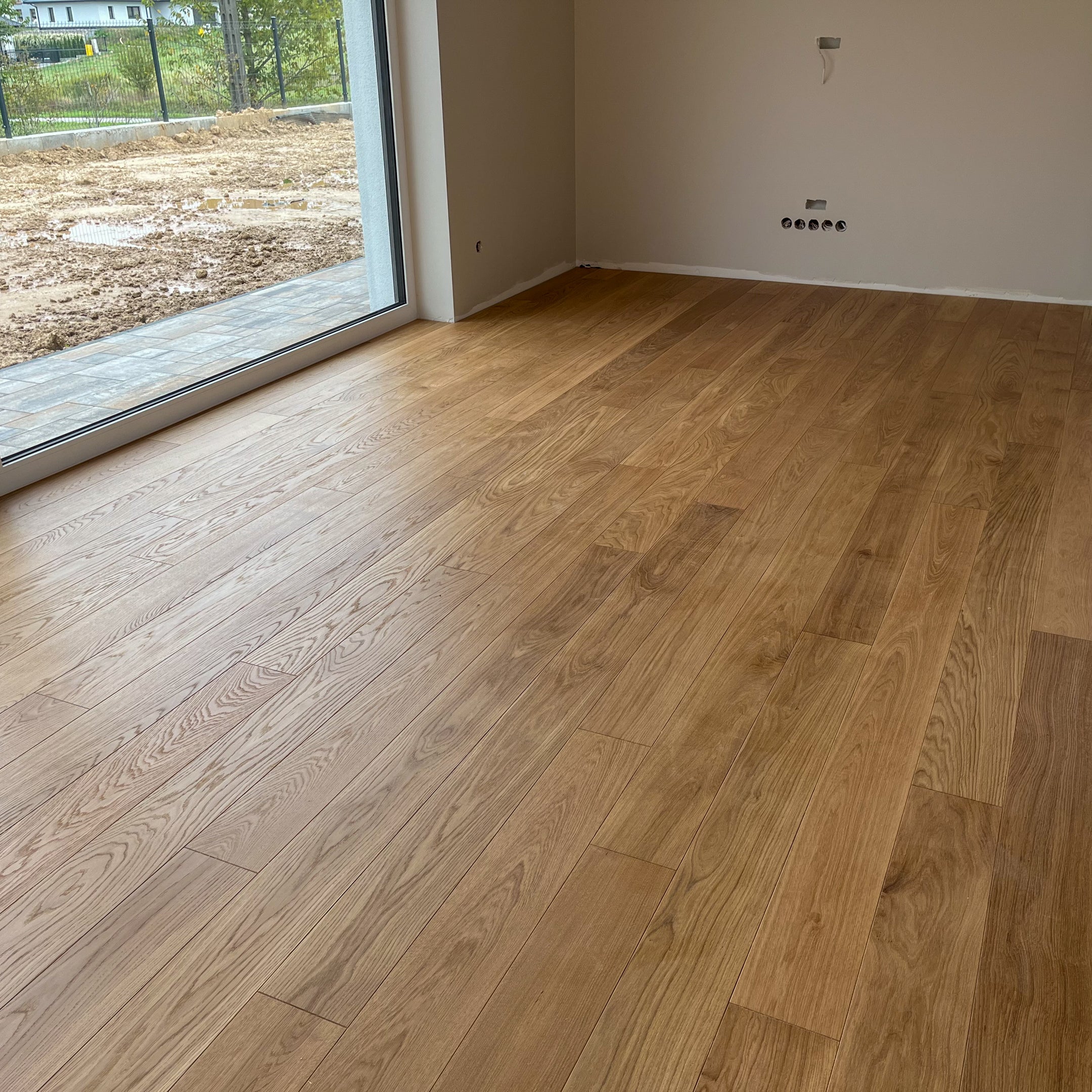 Deska podłogowa 3- Warstwowa dąb kolor Naturalny klasa Natur 15 / 160 / 1600-2000 mm