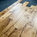 Deska podłogowa 3- Warstwowa dąb kolor Naturalny klasa Rustic 15 / 160 / 1080 mm
