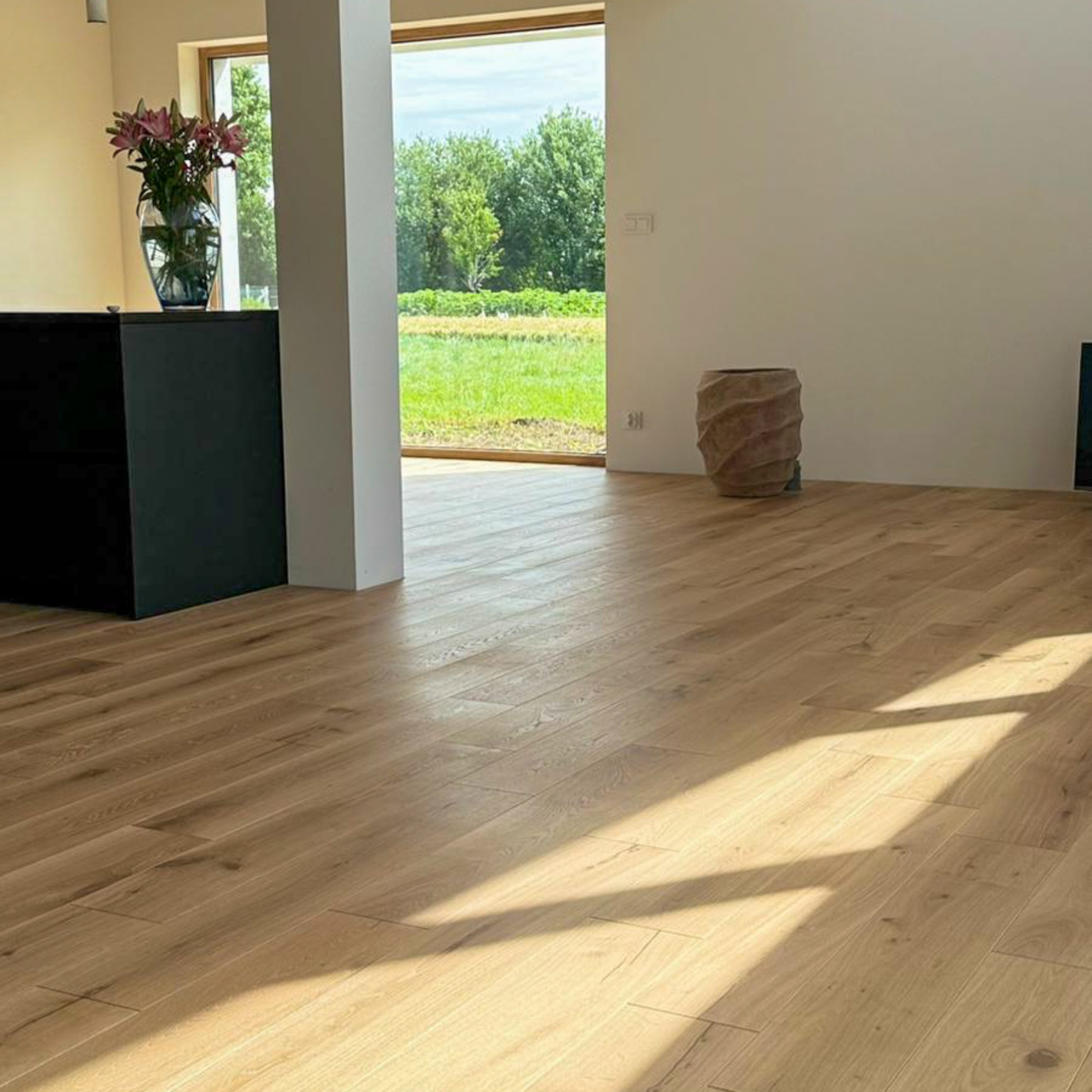 Deska podłogowa 3- Warstwowa dąb kolor Breslau klasa rustic 15 / 160 / 1080 mm