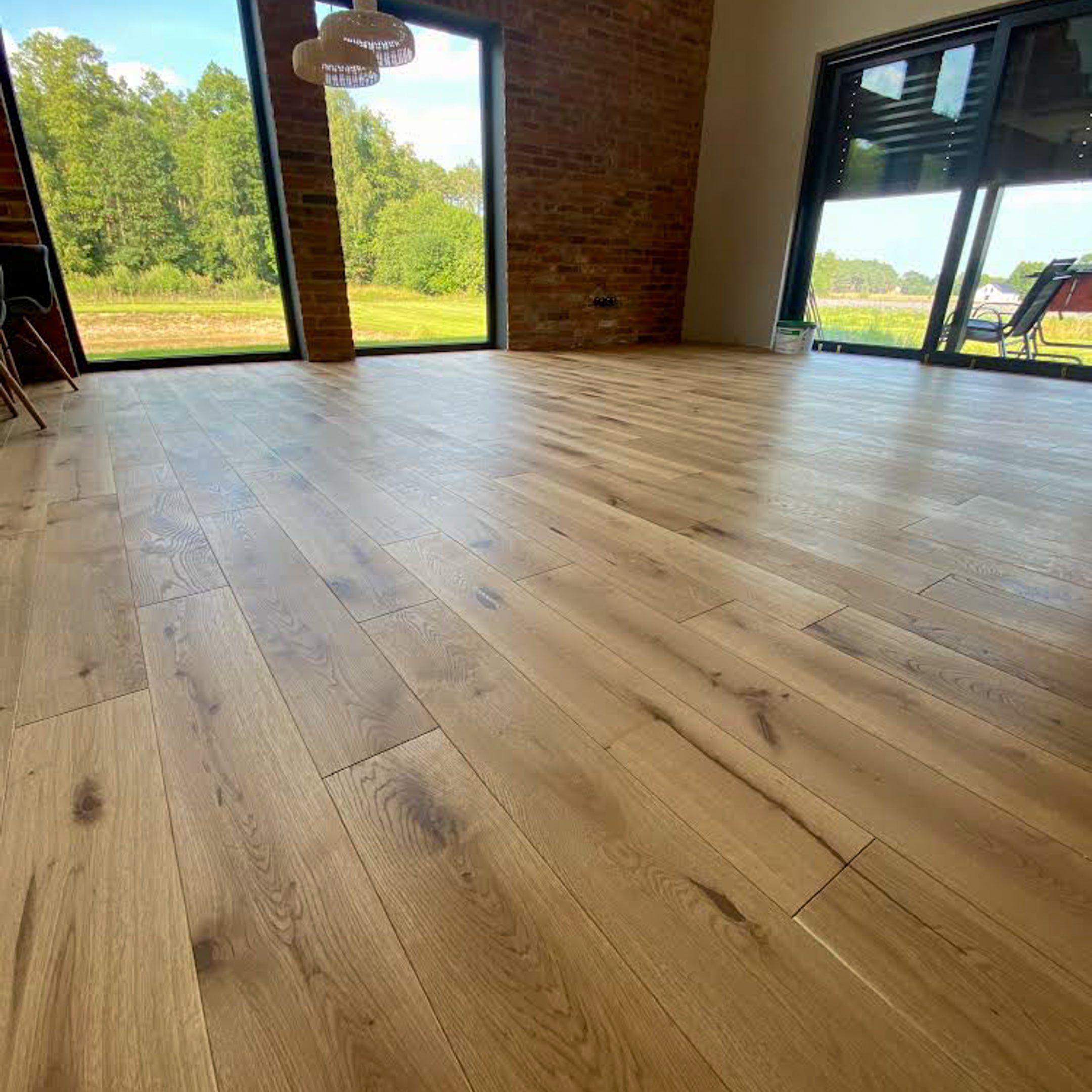 Deska podłogowa 3- Warstwowa Dąb kolor Naturalny klasa Rustic 15 / 160 / 1080 mm