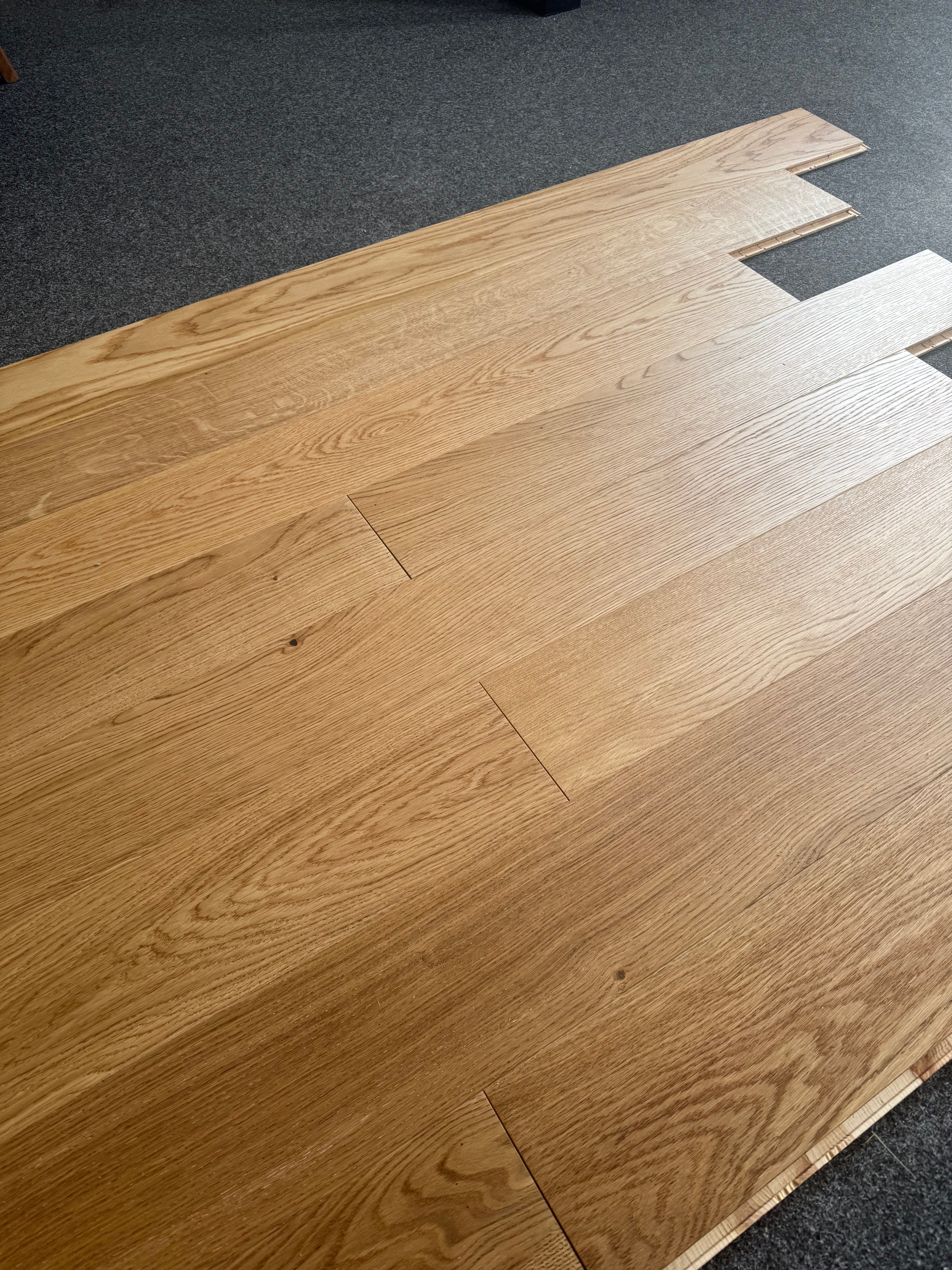 Deska podłogowa 3- Warstwowa CLICK 5G dąb kolor NATURALNY klasa NATURE 14 x 150 x 950 - 1900 mm