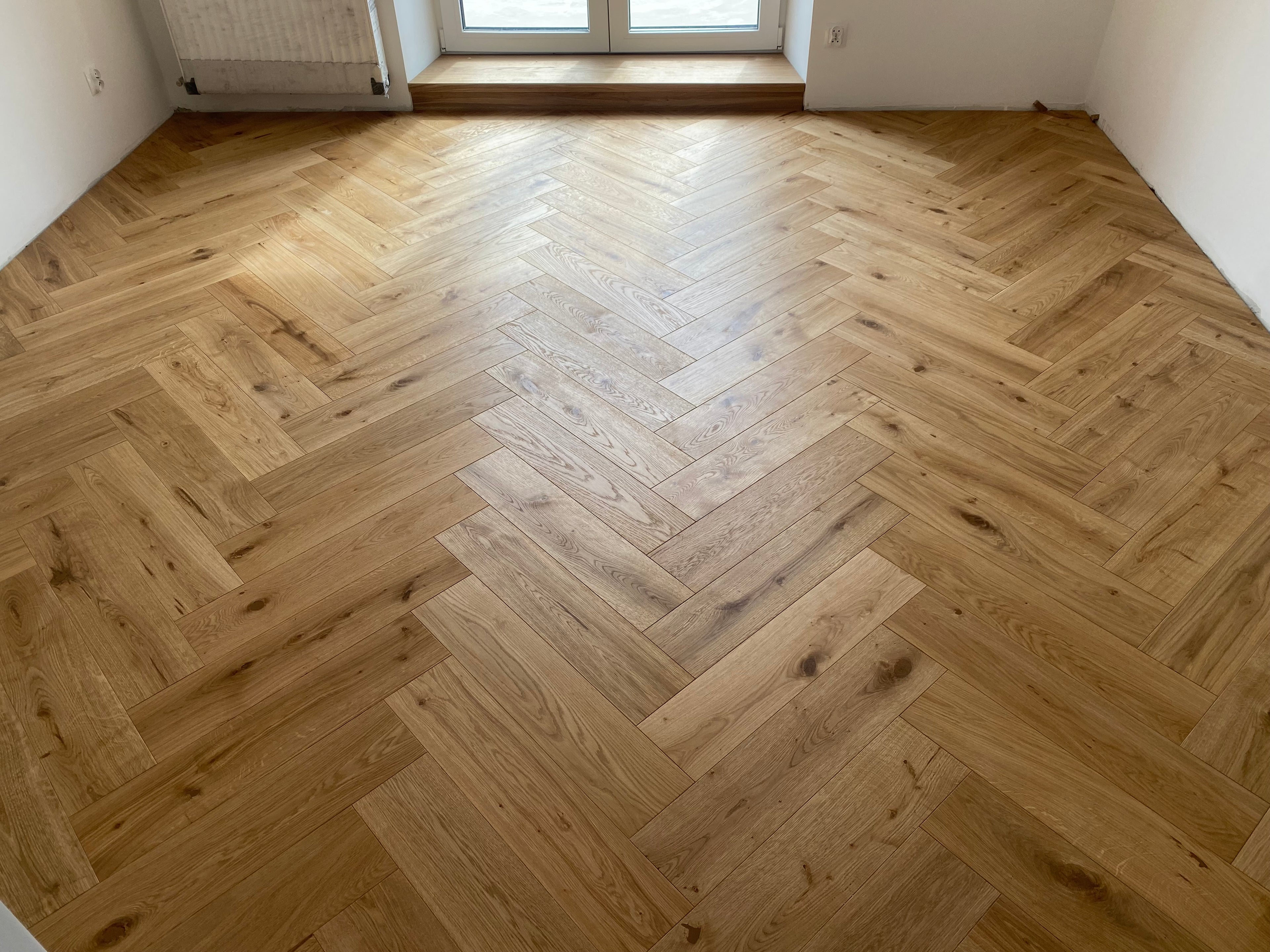 Parkiet 3 - Warstowy Jodełka Klasyczna Rustic 15 / 140 / 700 mm Kolor Naturalny