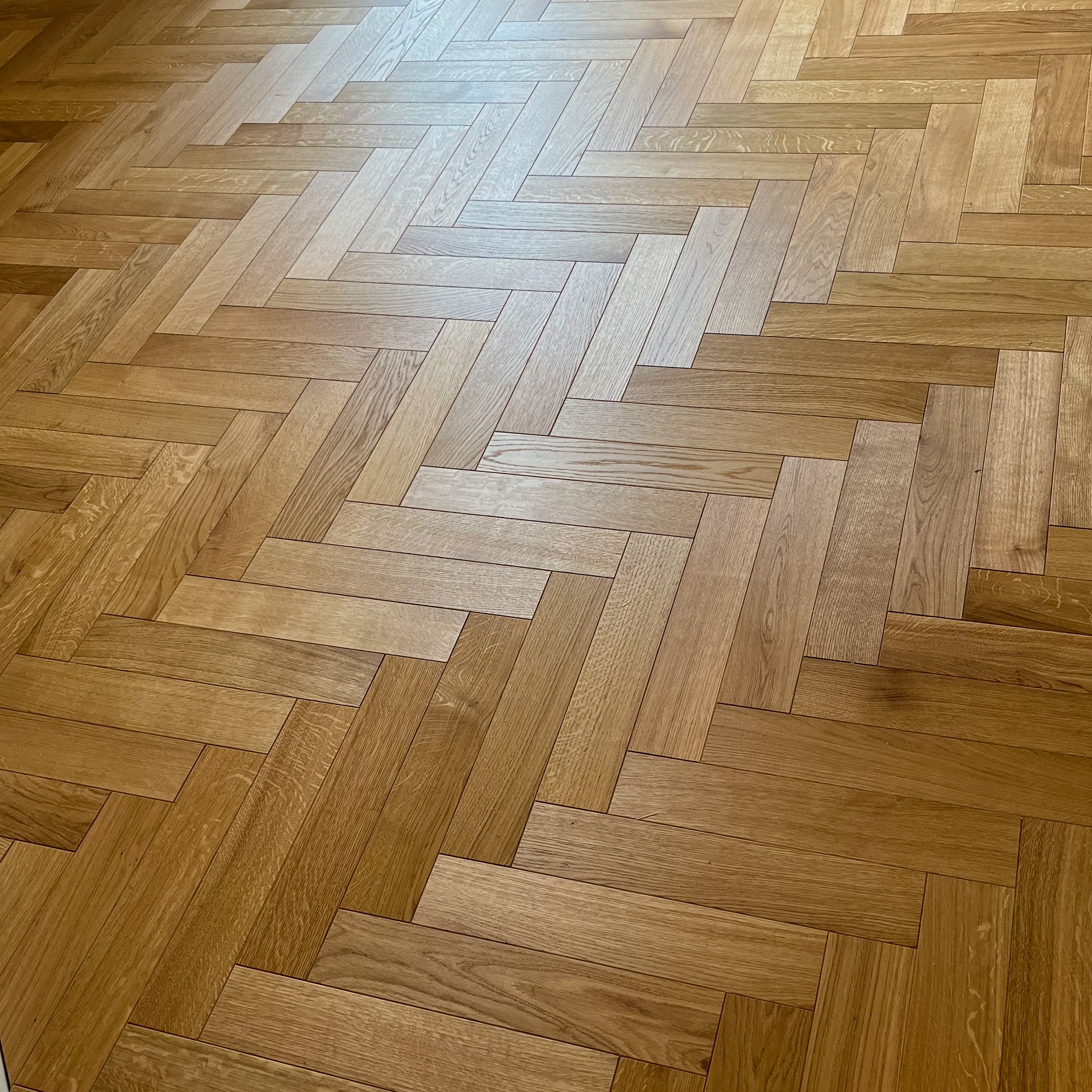 Parkiet 3 - Warstwowy Jodełka Klasyczna Natur 15 / 90 / 450 mm Kolor Naturalny