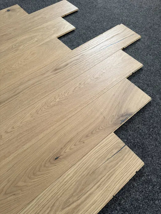 Deska podłogowa 3- Warstwowa CLICK 5G dąb kolor BRESLAW klasa RUSTIC 14 x 150 x 950 - 1900 mm 109 m2