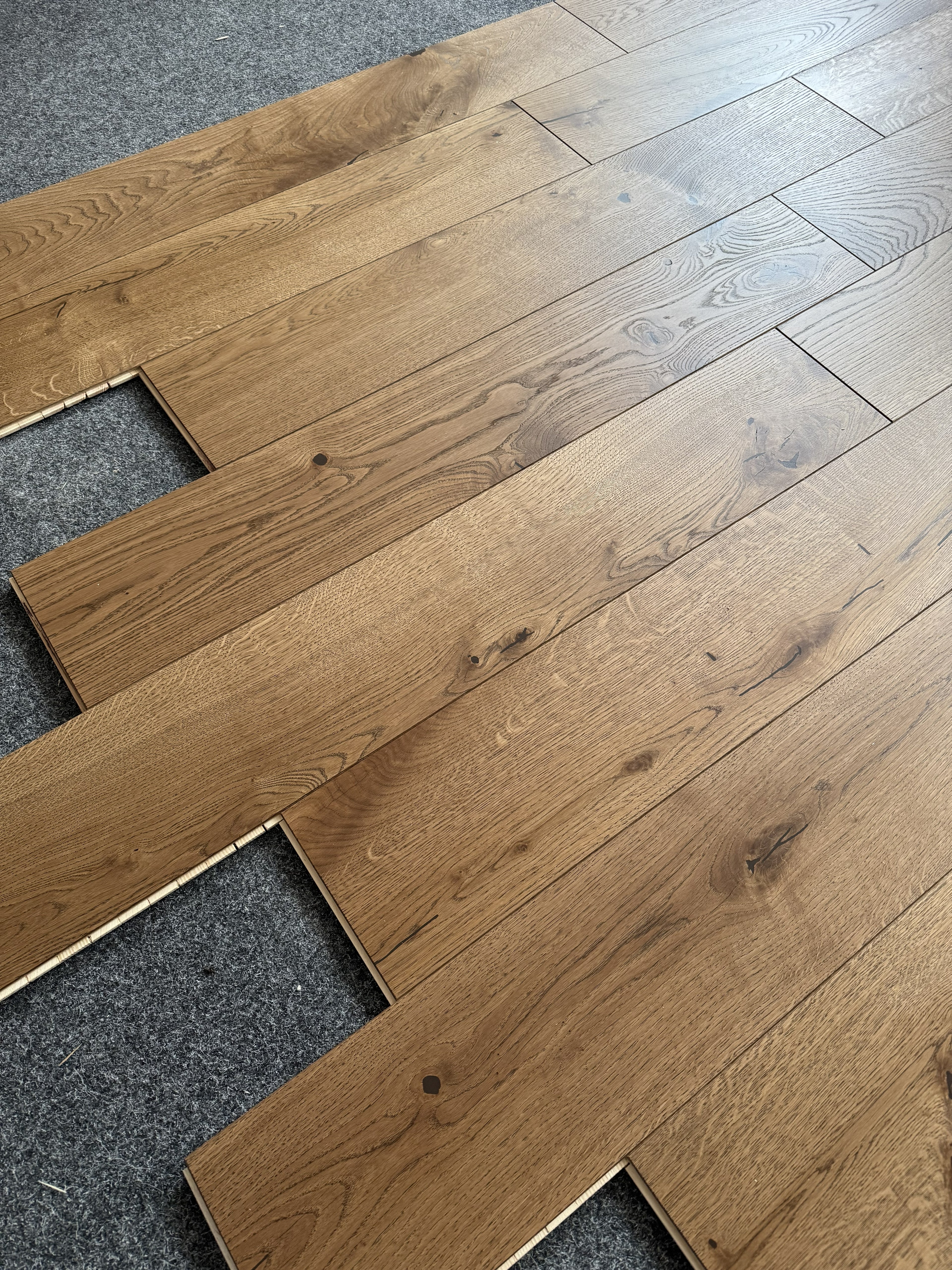 Deska podłogowa 3- Warstwowa dąb kolor Rzeszów klasa Rustic 14 / 190 / 1080 mm 226 m2
