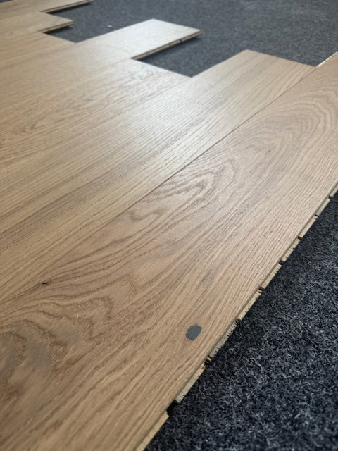 Deska podłogowa 3- Warstwowa CLICK 5G dąb kolor BRESLAW klasa NATURE 14 x 150 x 950 - 1900 mm