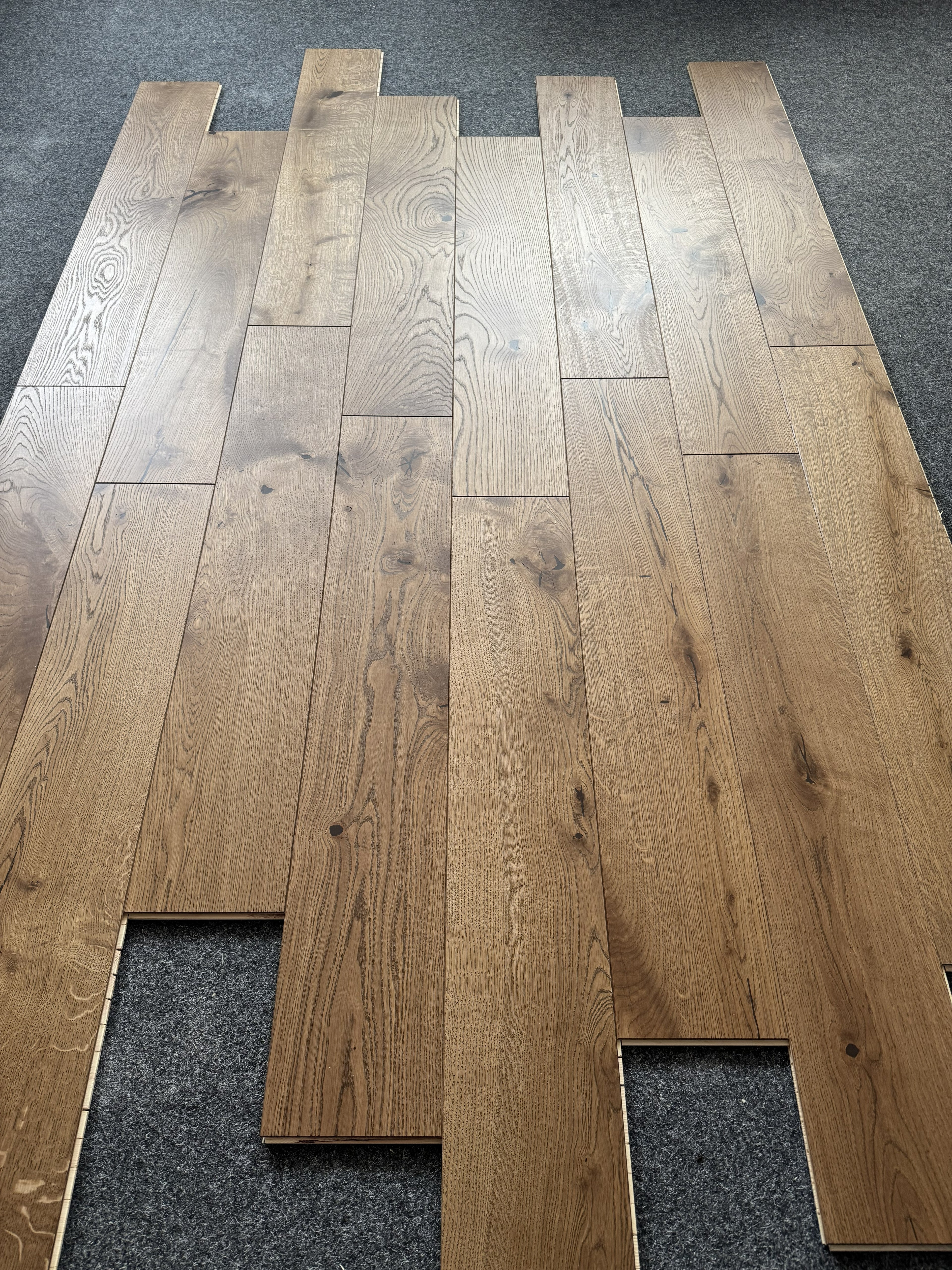 Deska podłogowa 3- Warstwowa dąb kolor Rzeszów klasa Rustic 14 / 190 / 1080 mm 226 m2