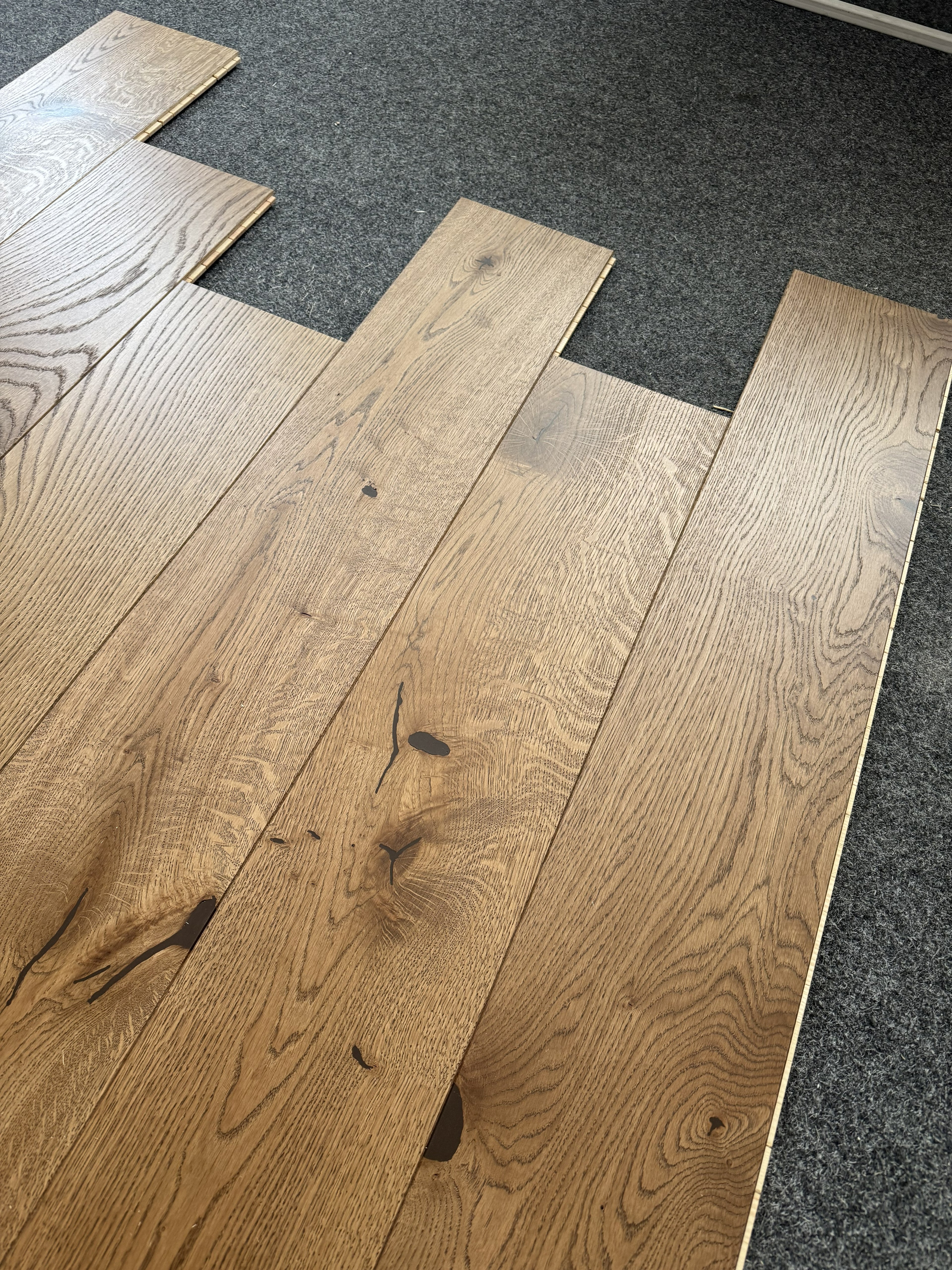 Deska podłogowa 3- Warstwowa dąb kolor Rzeszów klasa Rustic 14 / 190 / 1080 mm 226 m2
